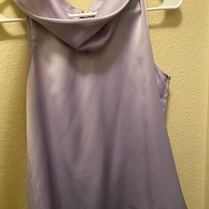 worthington sleeveless velvet top